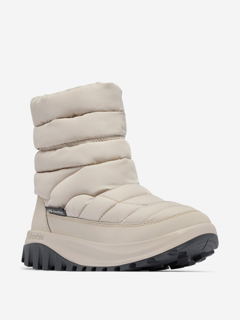 фото Сапоги утепленные женские columbia snowtrot mid, бежевый