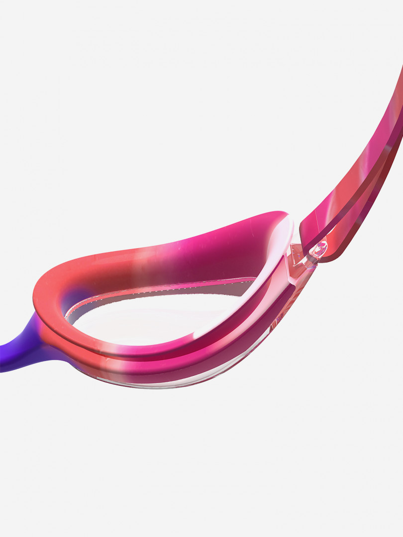фото Очки для плавания детские speedo hyper flyer mirrored 040, розовый