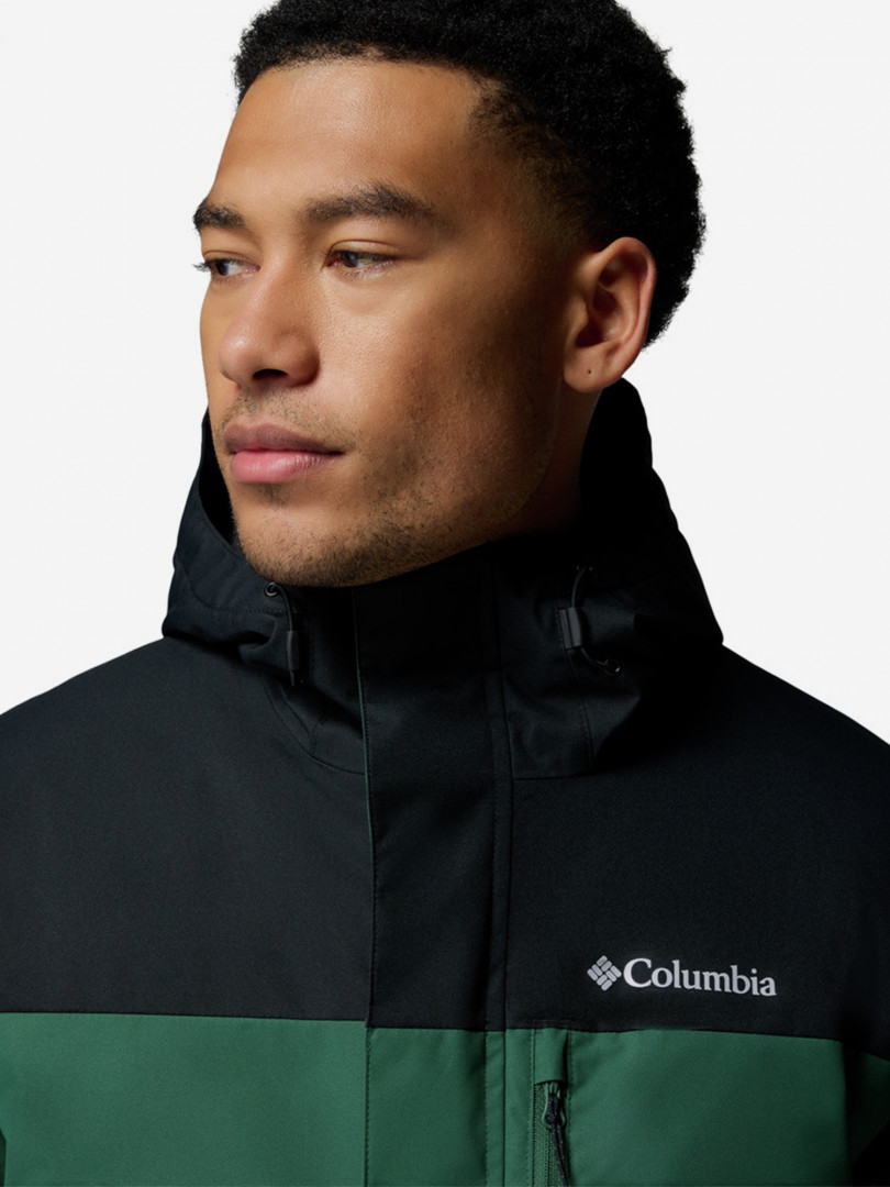 фото Куртка утепленная мужская columbia hikebound ii insulated jacket, зеленый