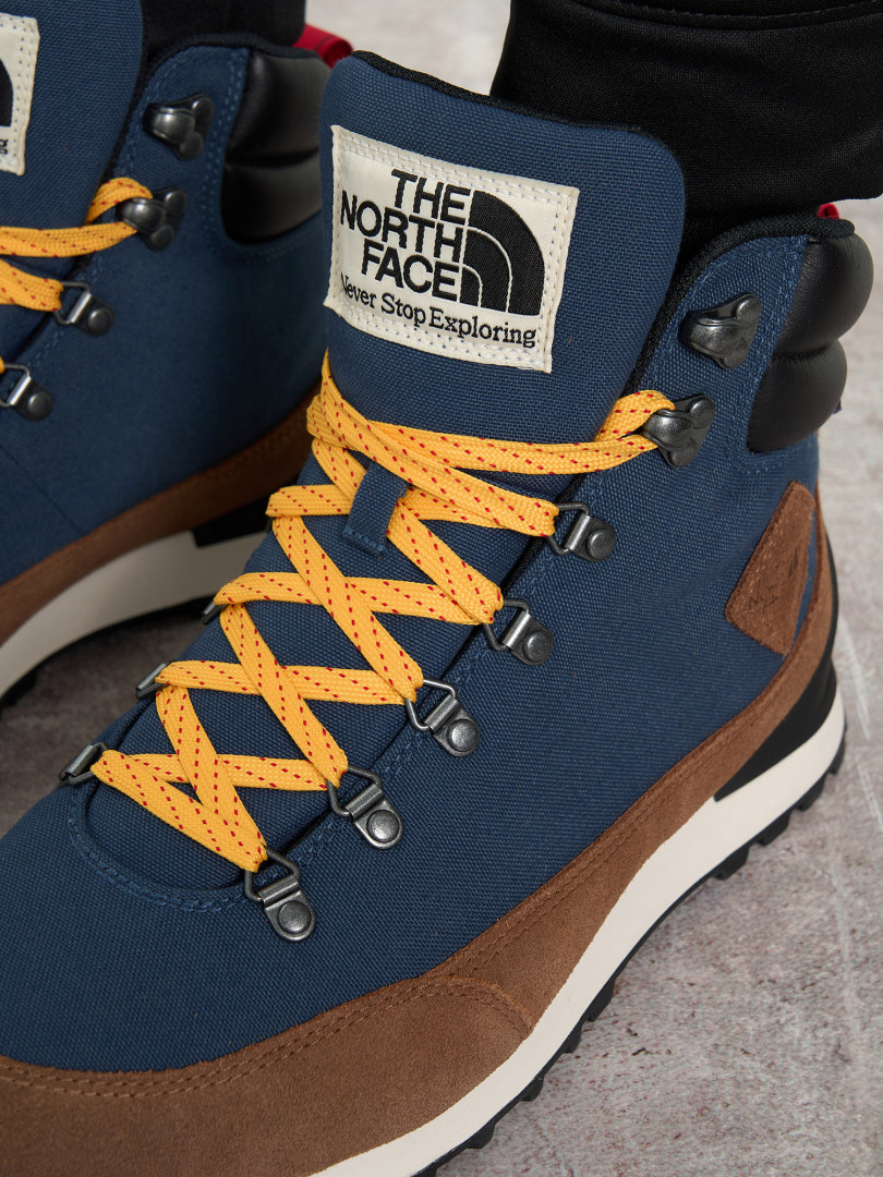 фото Ботинки утепленные мужские the north face back-to-berkeley iv textile wp, синий