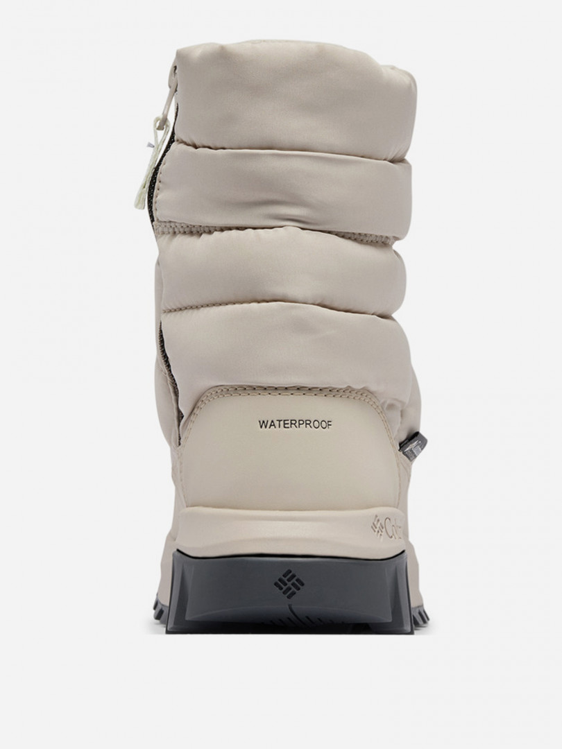 фото Сапоги утепленные женские columbia snowtrot mid, бежевый