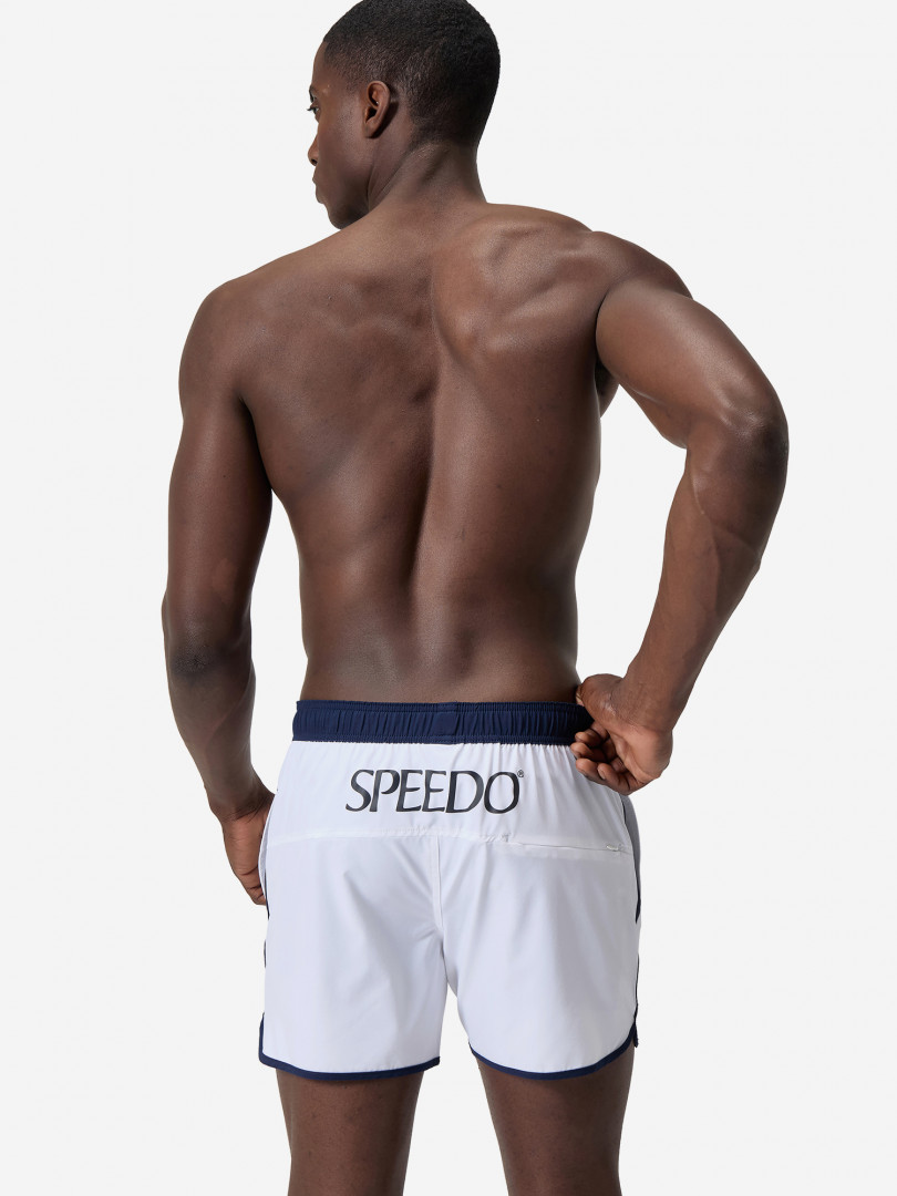 фото Шорты плавательные мужские speedo logo volley, белый
