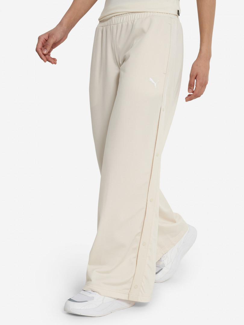 фото Брюки женские puma wardrobe ess, белый