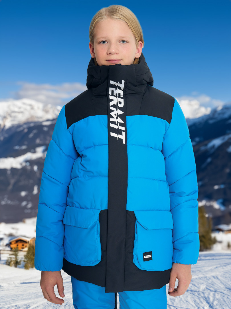 Пуховик для мальчиков Termit, Синий
Пуховик для мальчиков Termit, Синий