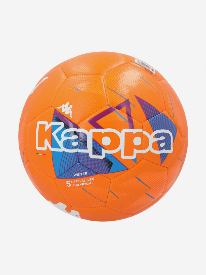 фото Мяч футбольный kappa, оранжевый