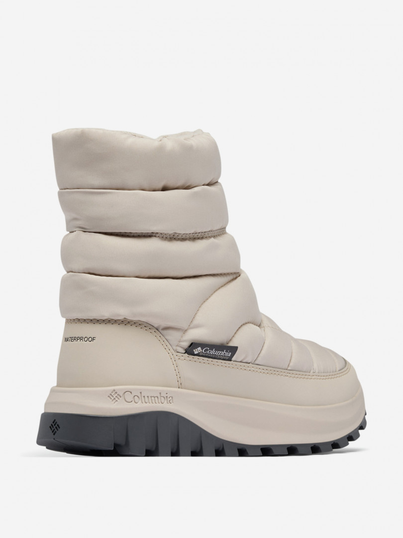 фото Сапоги утепленные женские columbia snowtrot mid, бежевый
