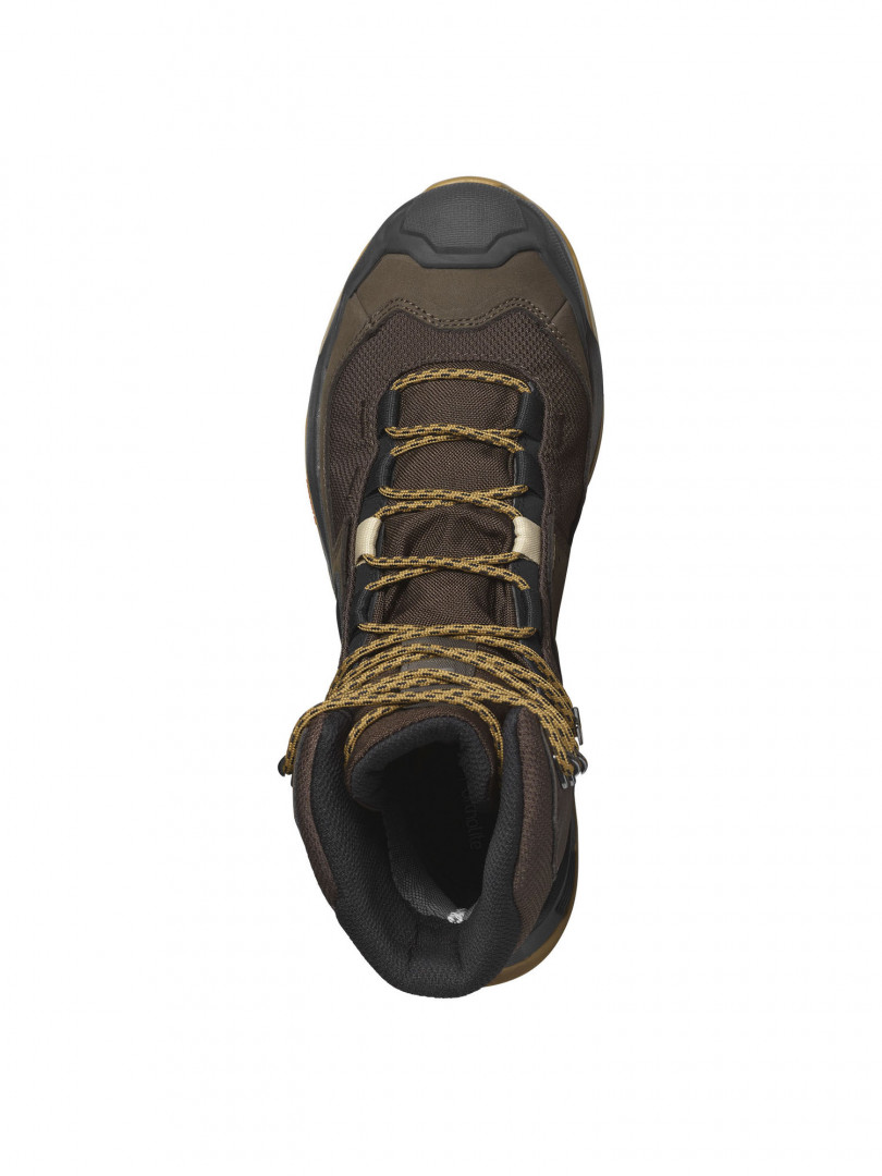 фото Ботинки мужские salomon quest element gtx, коричневый