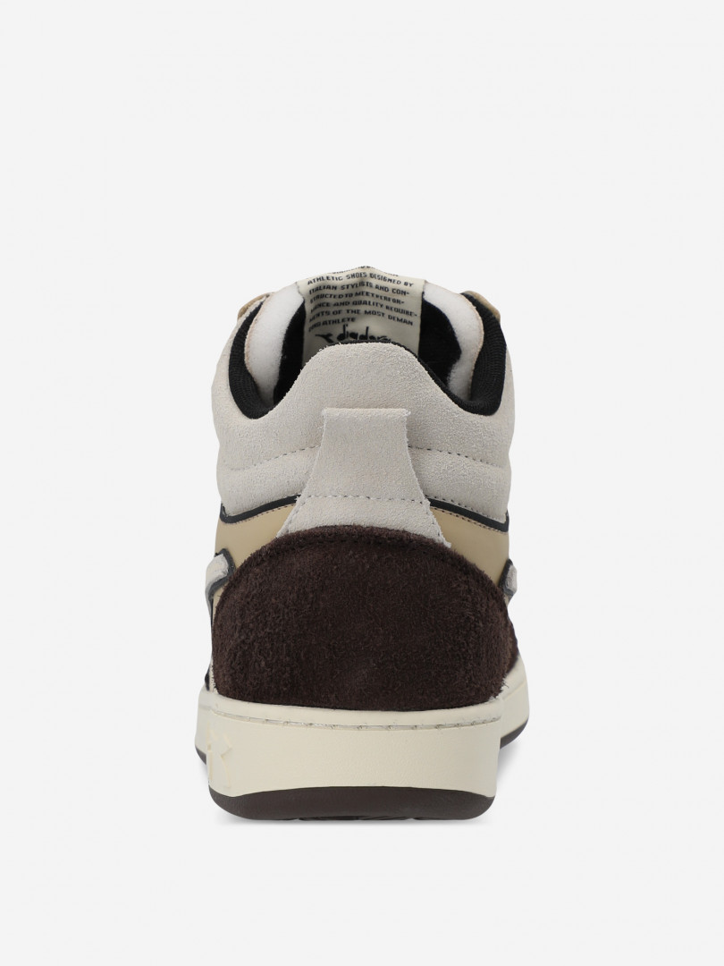 фото Кеды женские diadora magic basket demi treated, бежевый