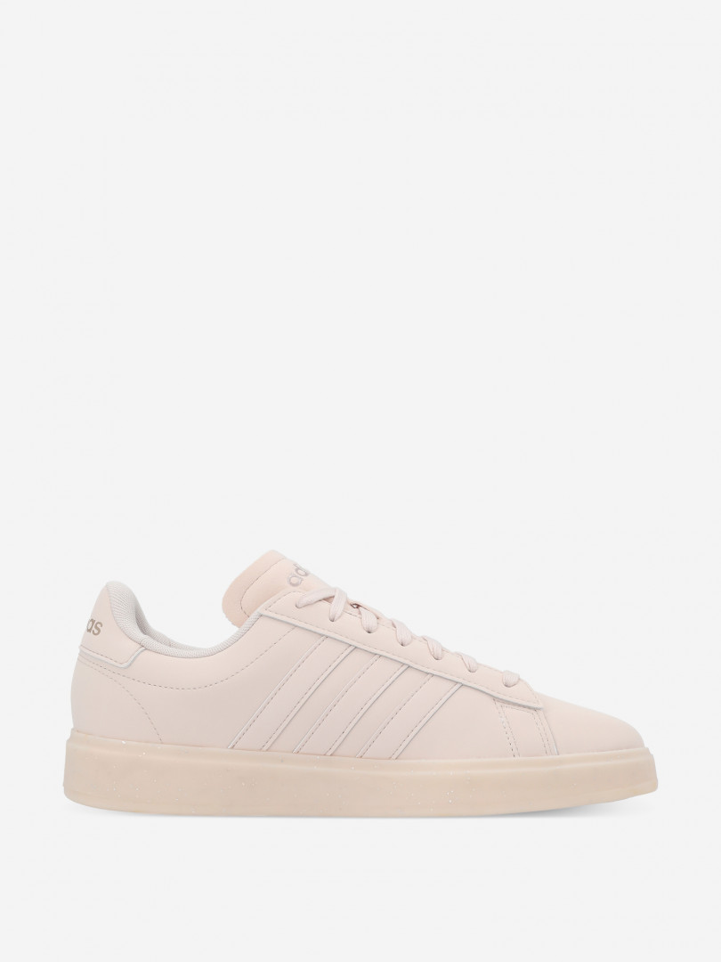 фото Кеды женские adidas grand court 2.0, бежевый