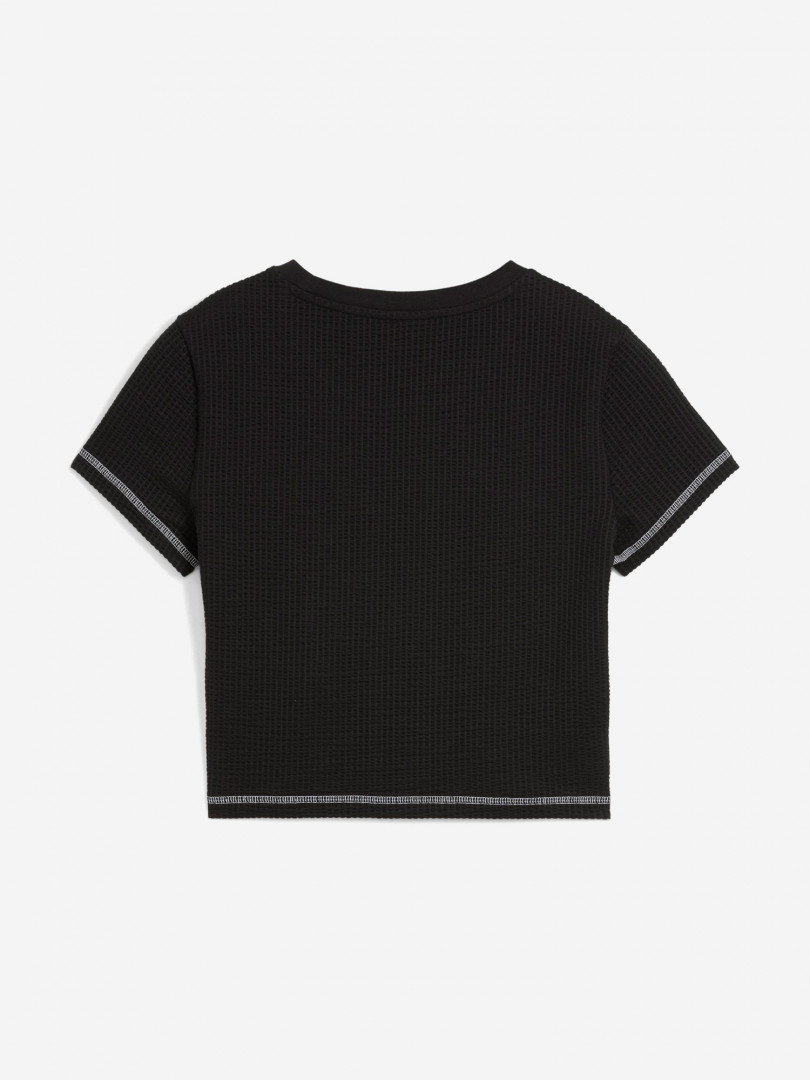фото Футболка женская puma dare to textured, черный