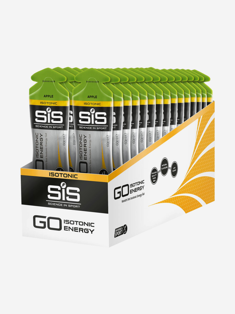 Гель энергетический Go Isotonic Energy Яблоко 30 шт зеленый цвет