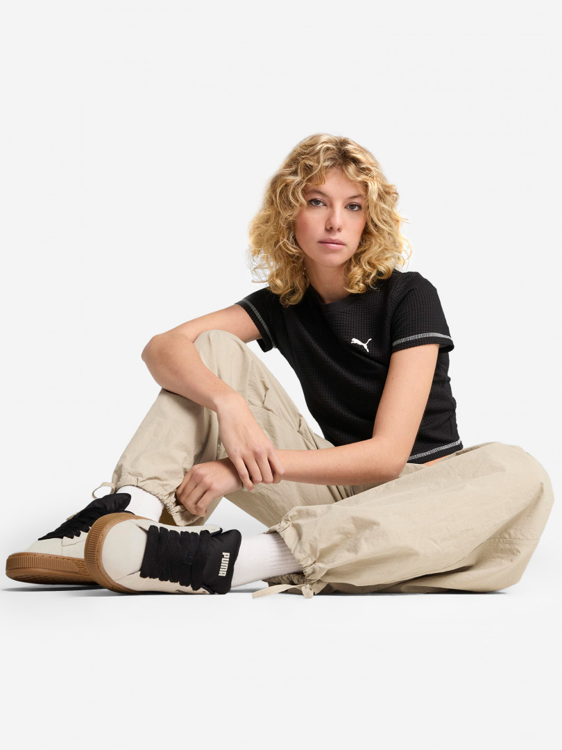 фото Футболка женская puma dare to textured, черный