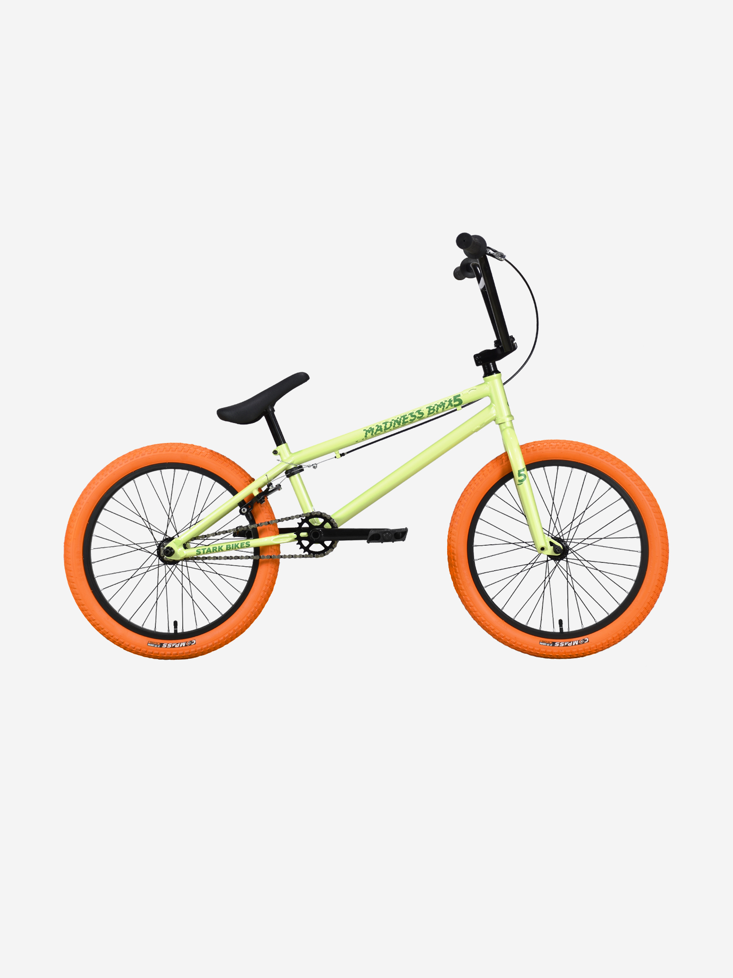 фото Велосипед stark madness bmx 5, 20", зеленый