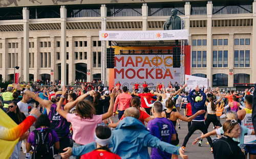 Спортмастер PRO на Московском Марафоне