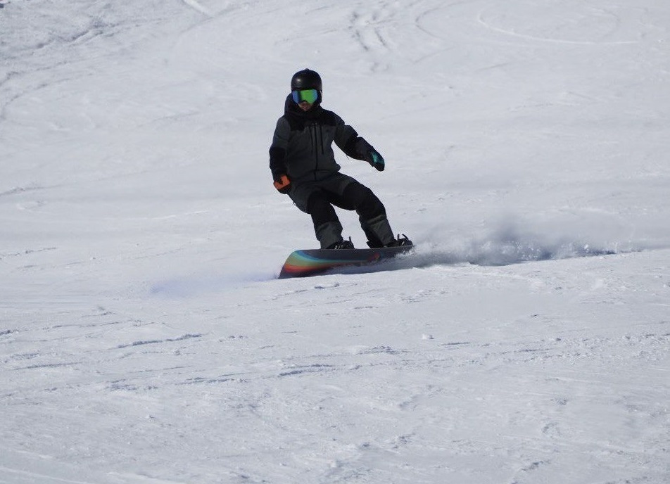 Базовый карвинг на сноуборде. Красная поляна