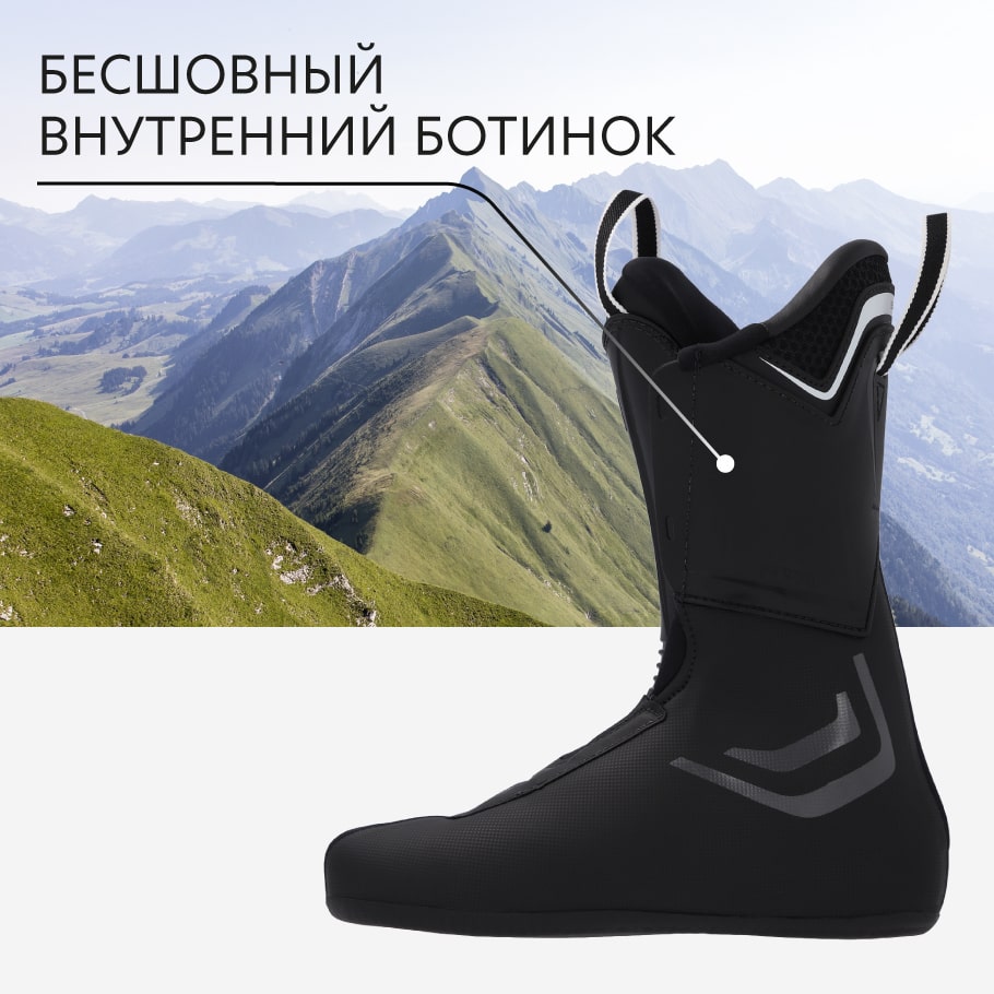 Ботинки горнолыжные Salomon S/PRO 100 черный цвет — купить за 25199 руб.,  отзывы в интернет-магазине Спортмастер