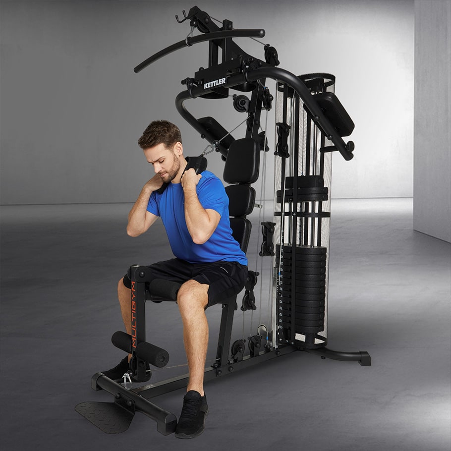 Силовой центр KETTLER Multigym 7752-850 черный цвет — купить за 79999 руб.,  отзывы в интернет-магазине Спортмастер