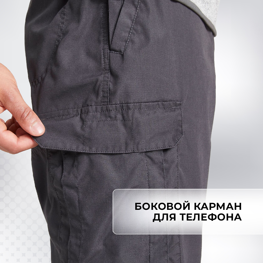 Craghoppers Kiwi Classic Pants - Pantaloni Uomo Neri, Taglia 40, Per Escursioni E Tempo Libero - 4