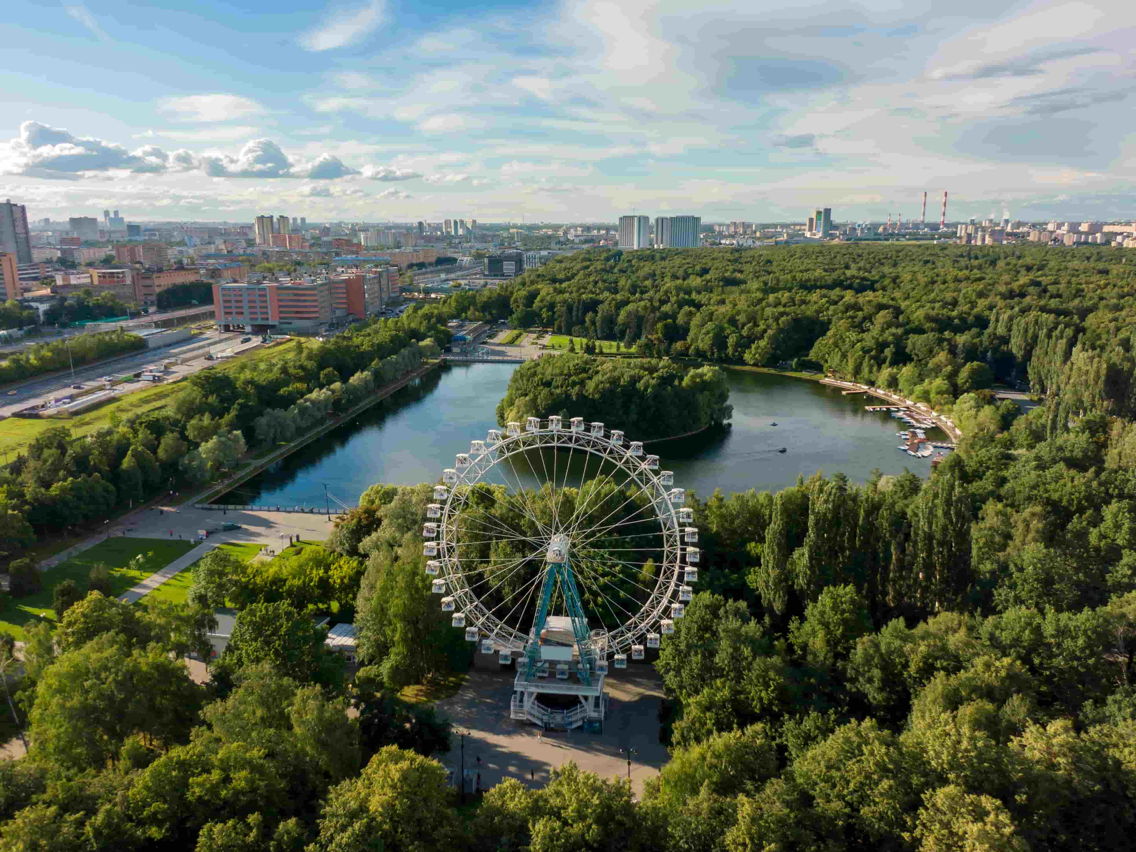 Измайловский парк в санкт петербурге