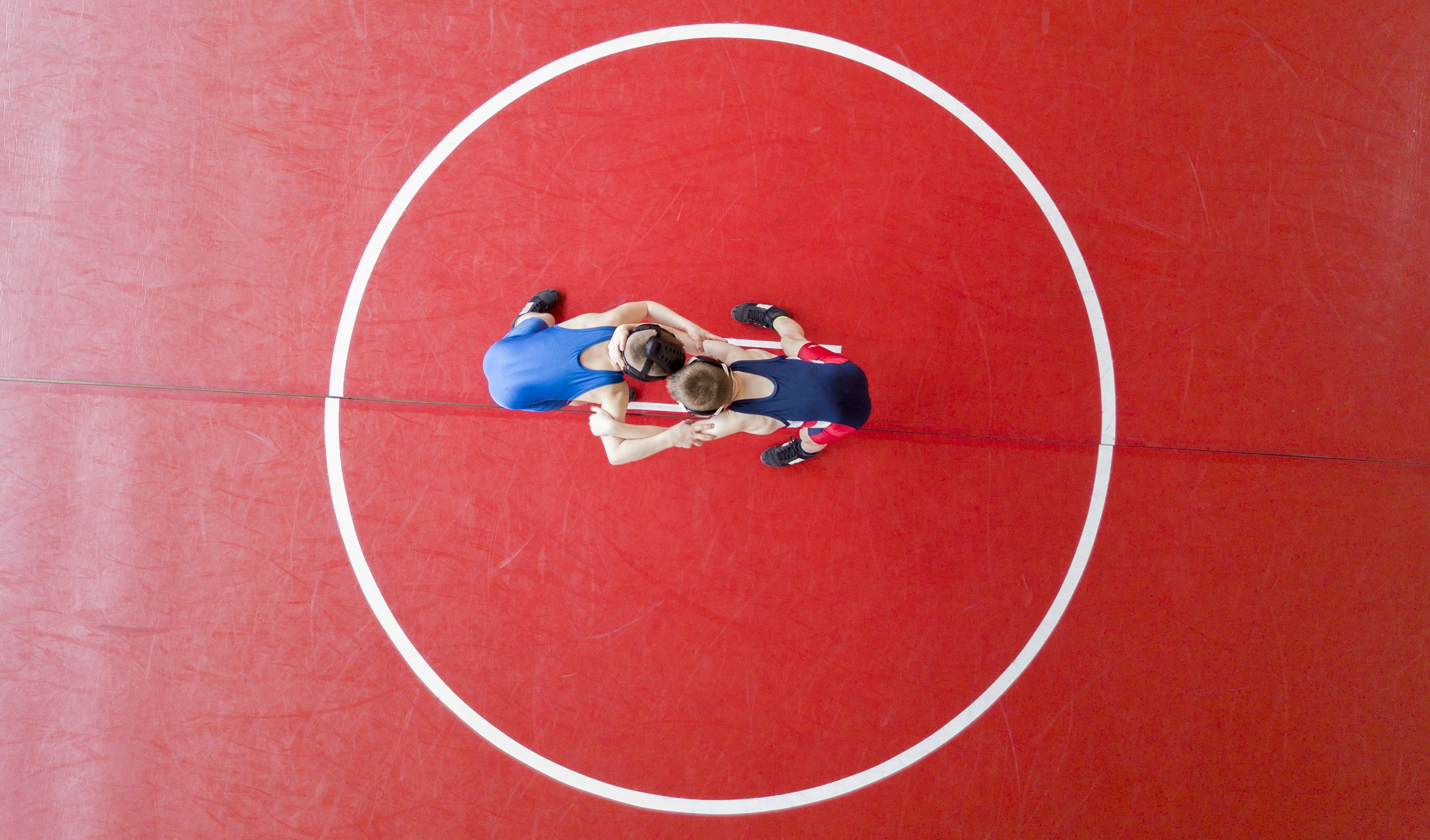 Wrestling mat