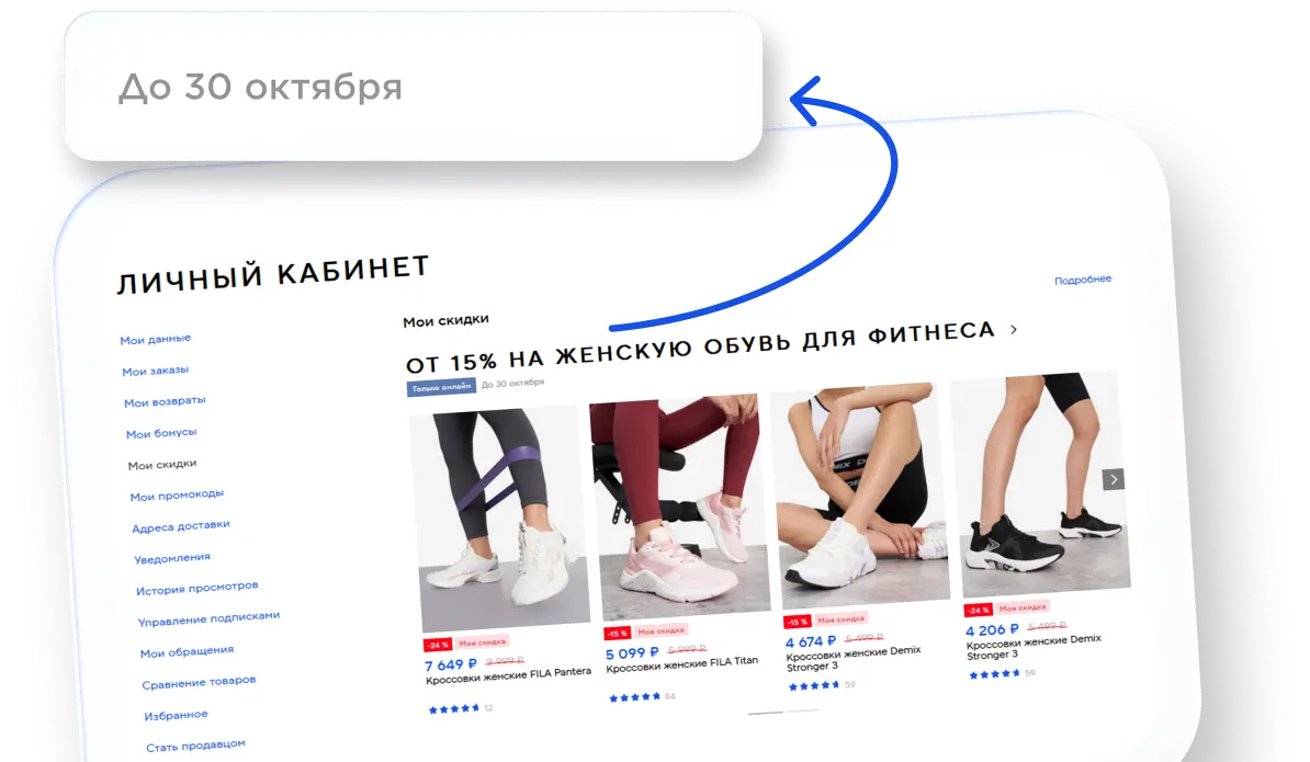 Сколько действуют скидки?