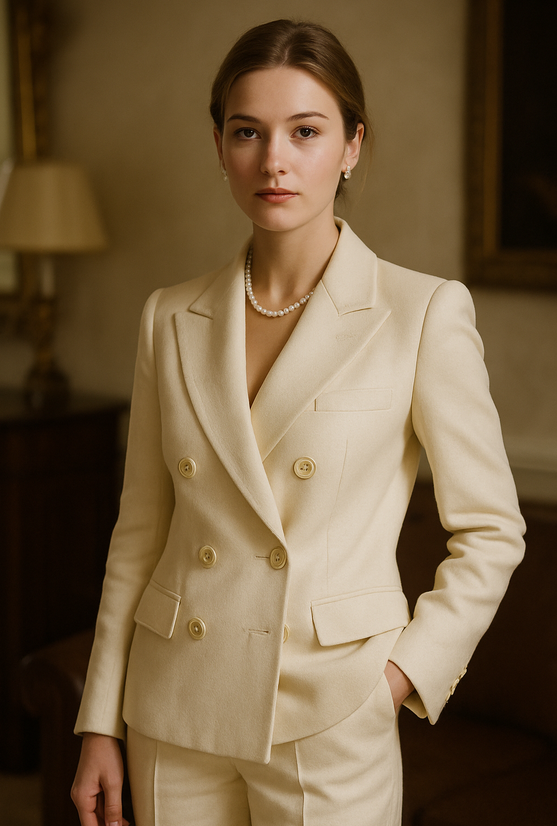 Девушка в стиле old money