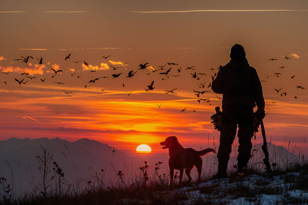 вечерняя охота