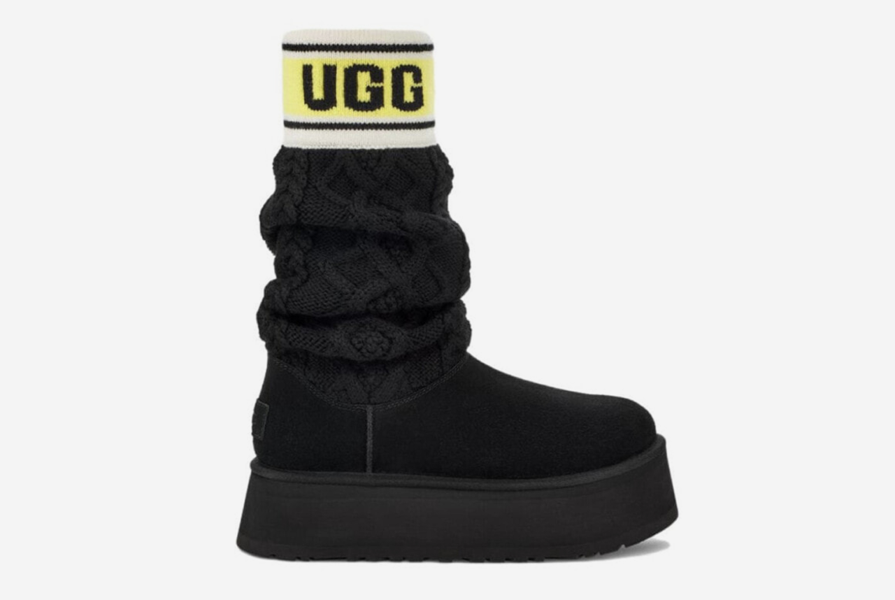 Ботинки UGG Classic Sweater Letter