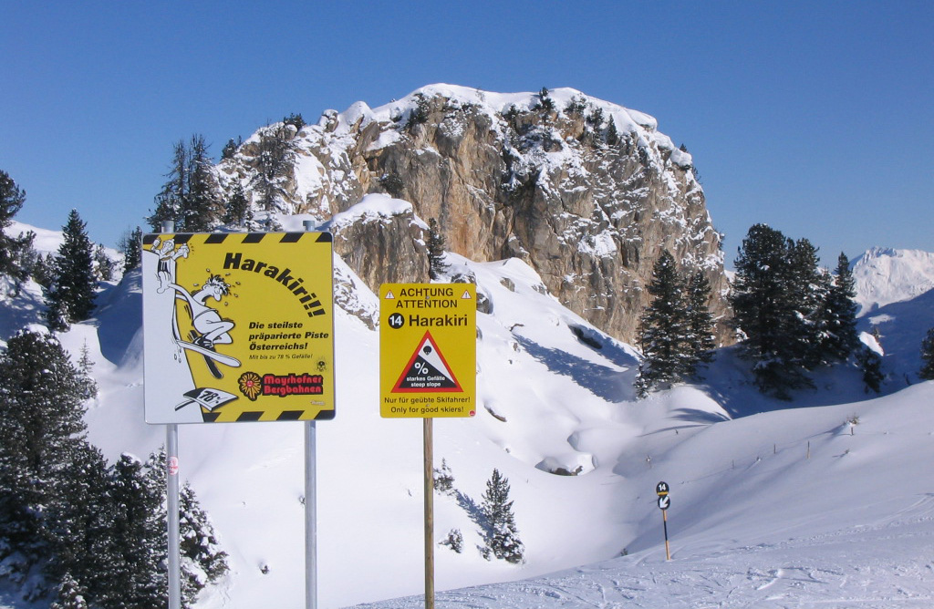 самые опасные трассы горные лыжи