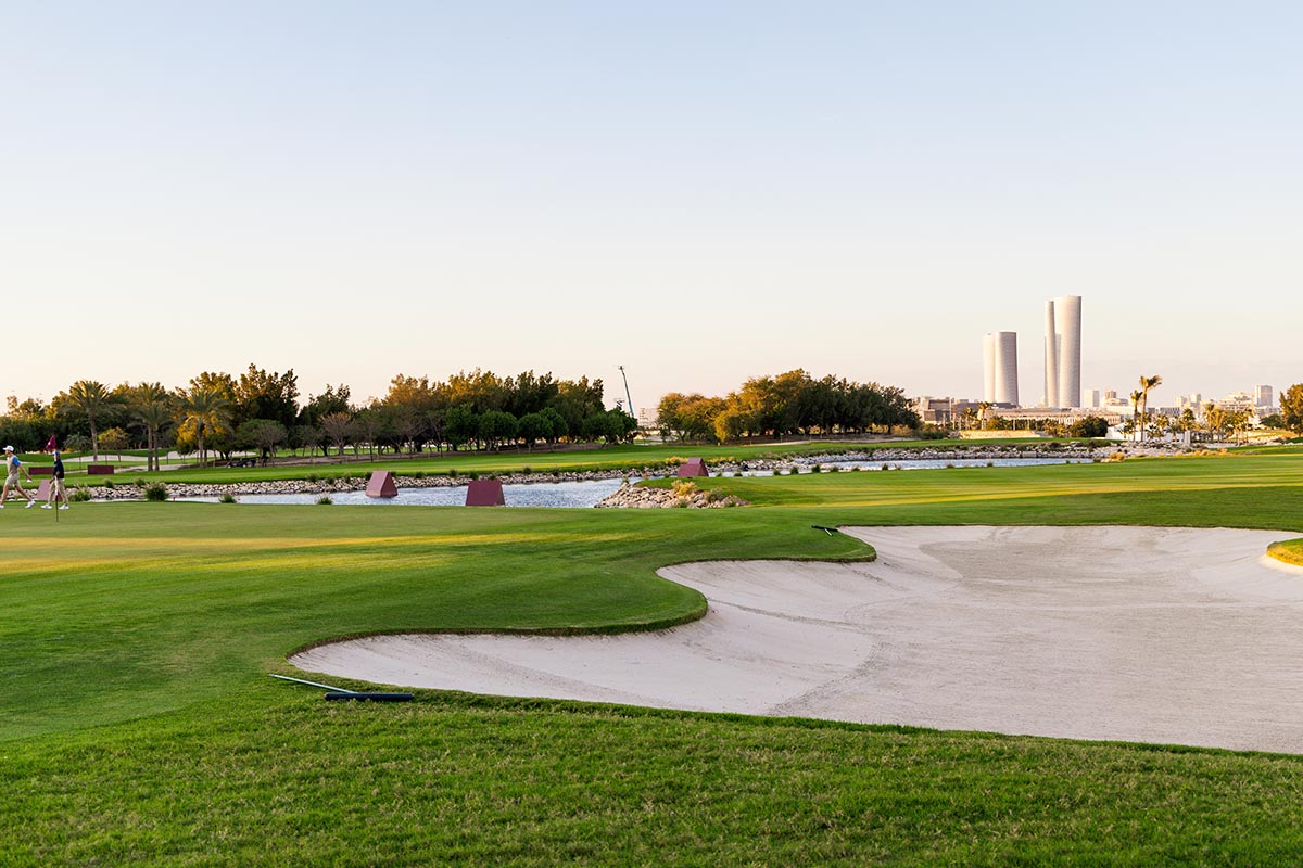 гольф в Дохе