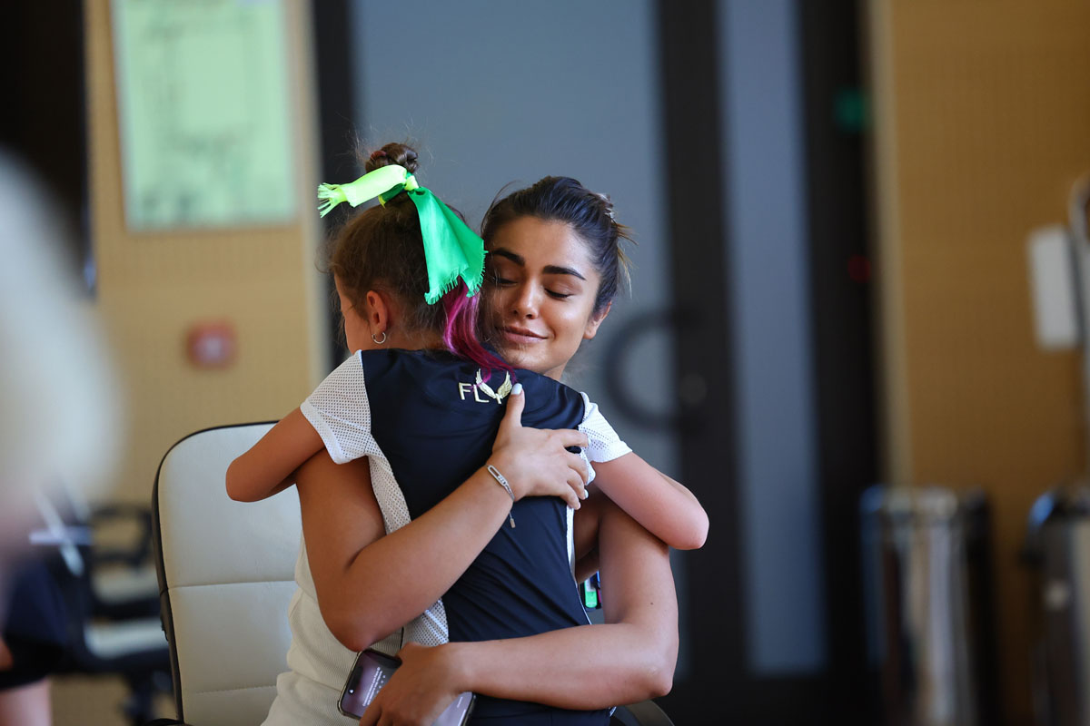 гимнастка синицына