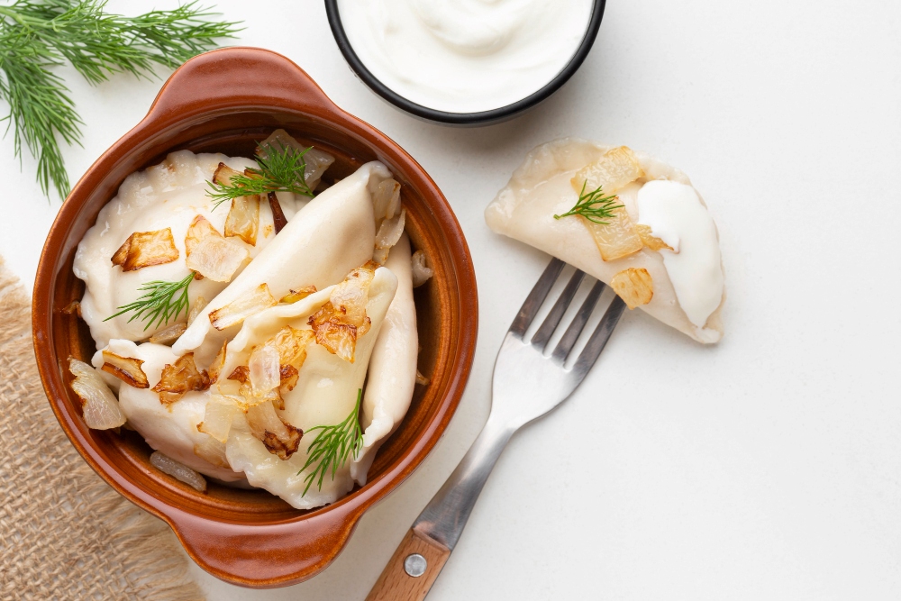 Вареники с картофелем