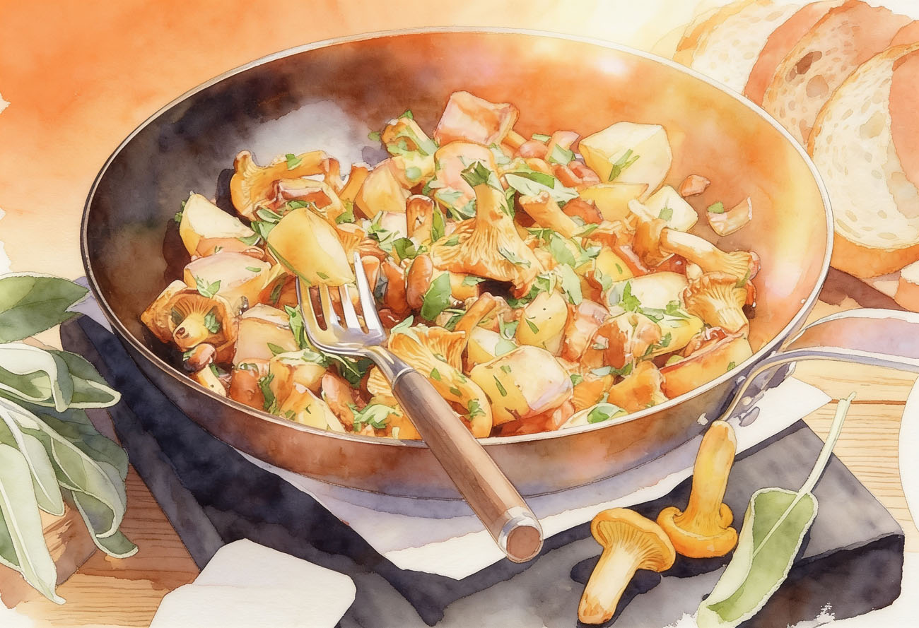 рецепты с лисичками