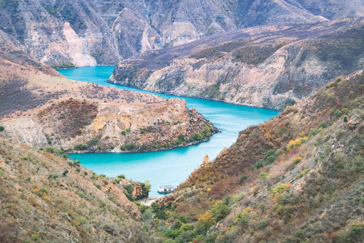 Сулакский каньон, Дагестан