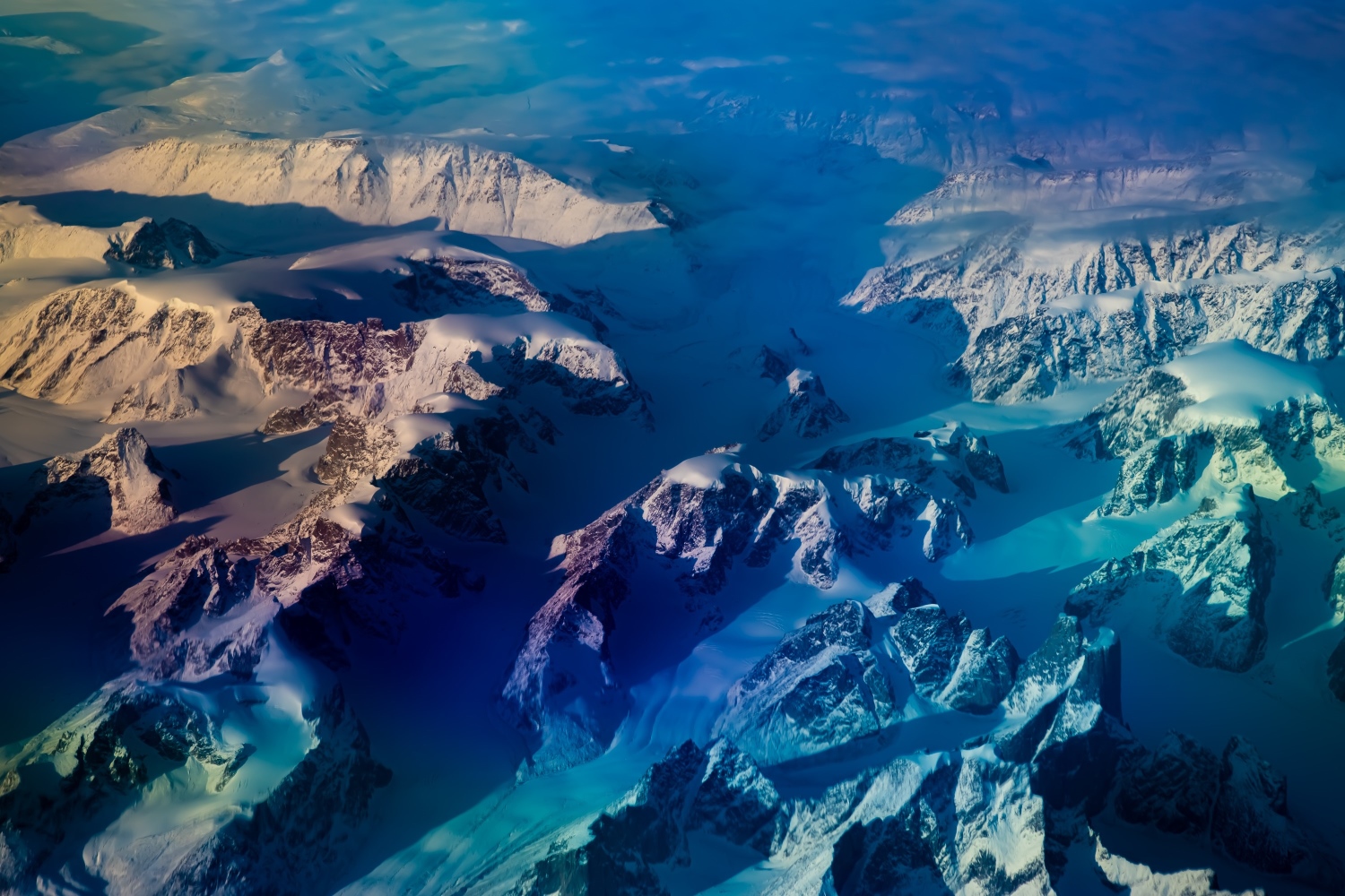 Большой каньон в Гренландии