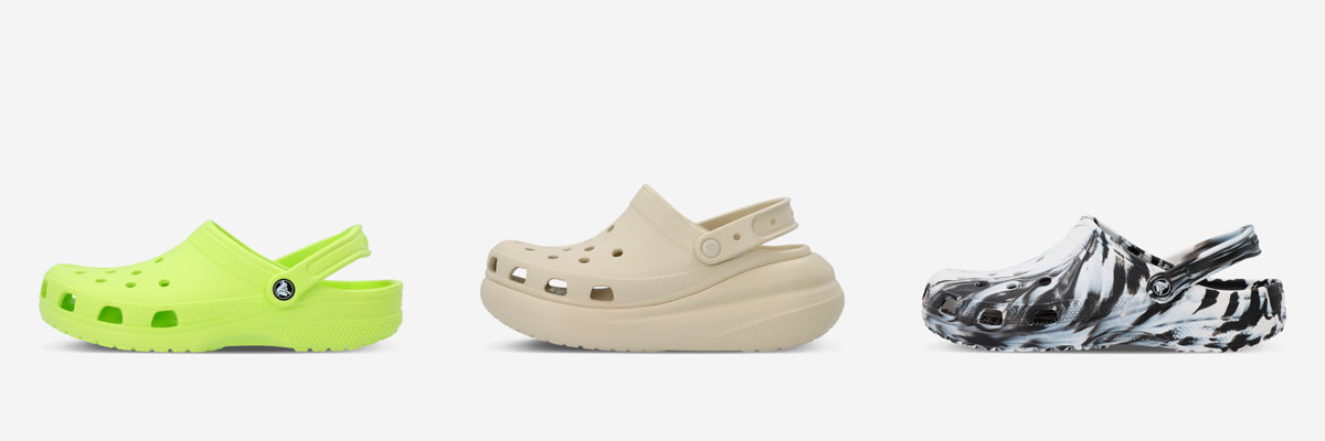 Удобство, комфорт и стиль в любом виде. Все формы и дизайны Crocs