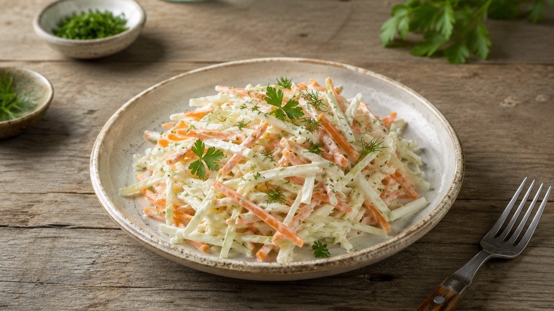Салат из кольраби