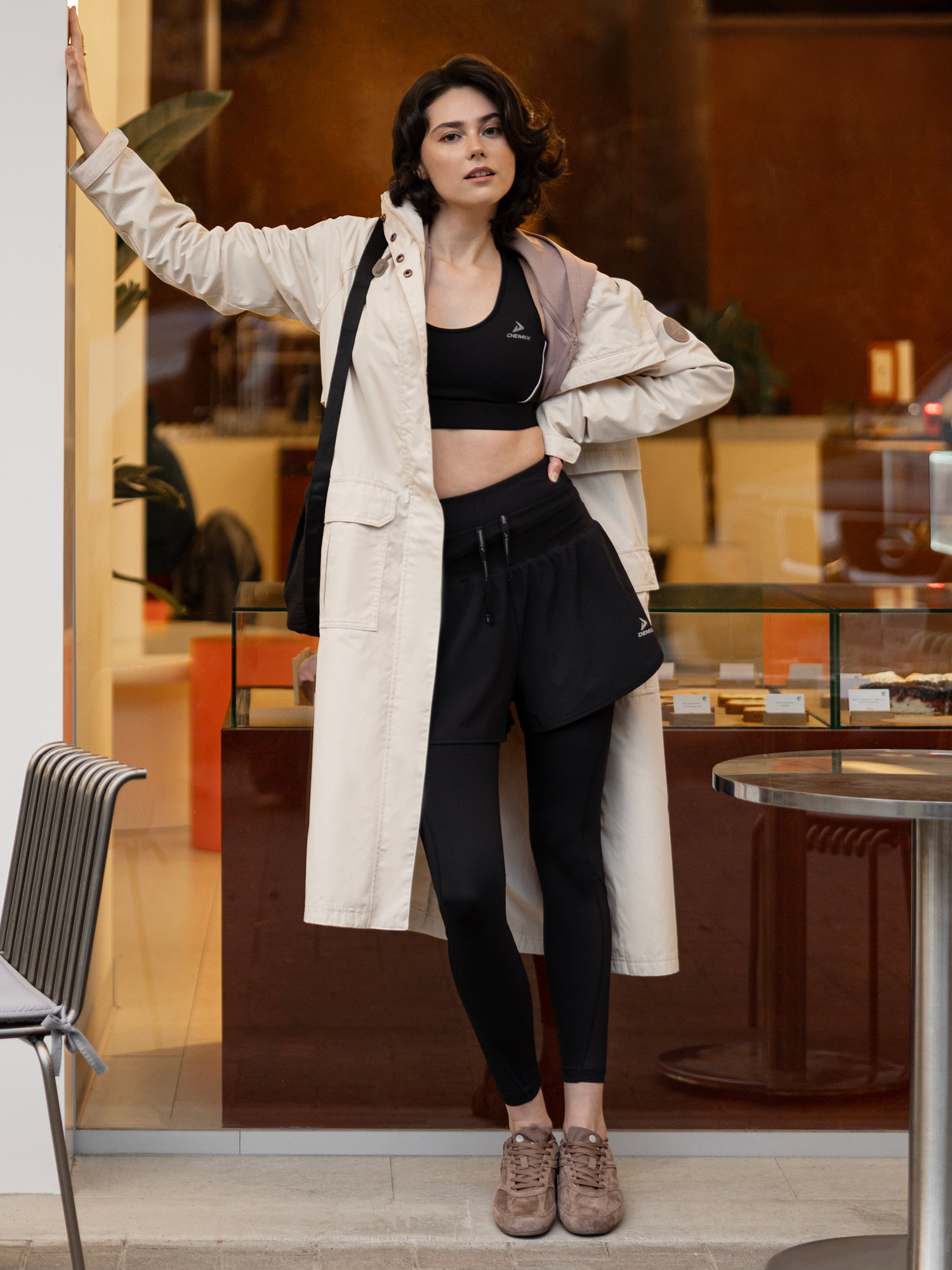 леггинсы с шортами