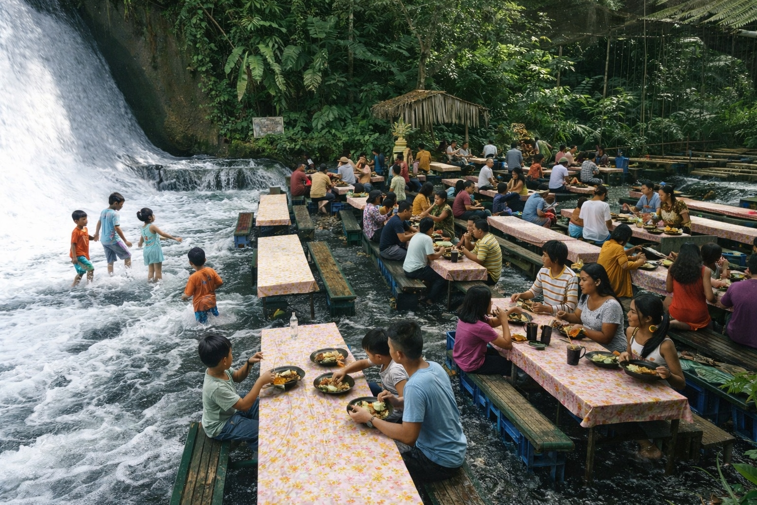Labasin Waterfall Restaurant
