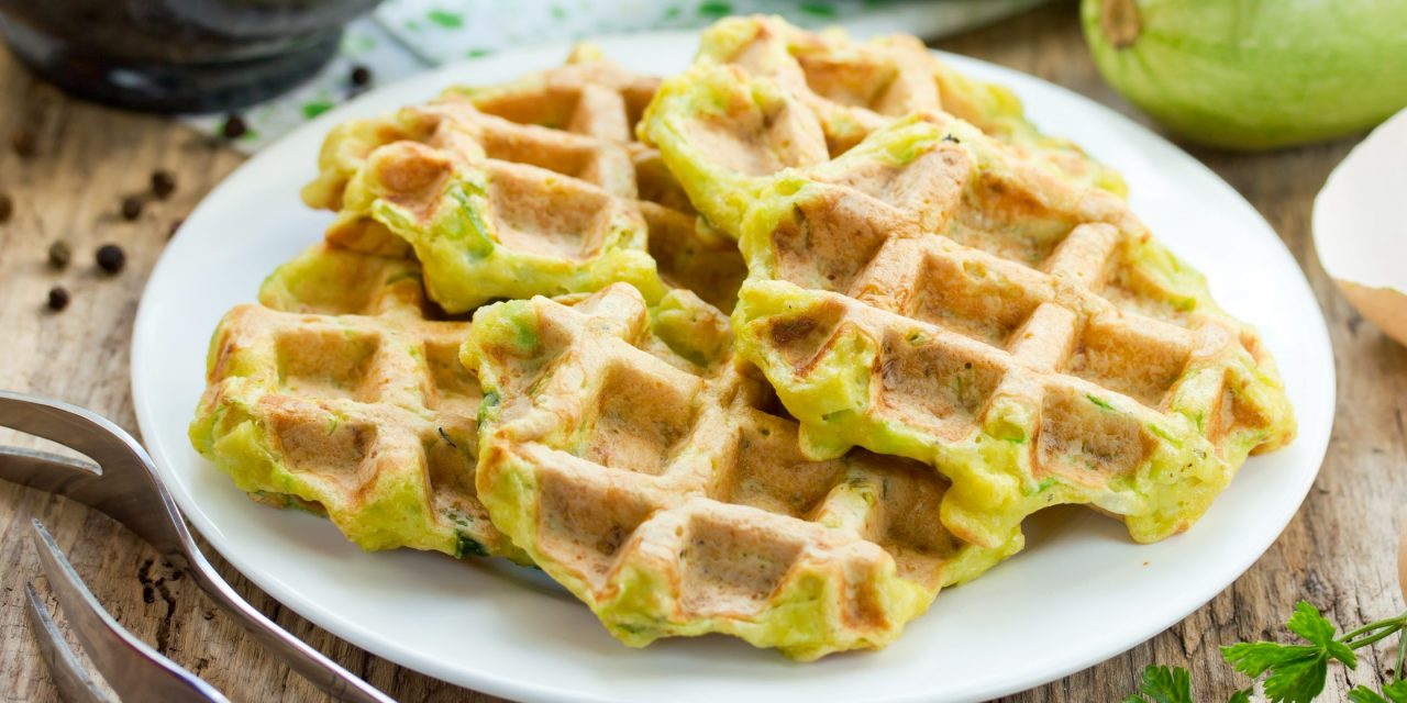 Кабачковые вафли