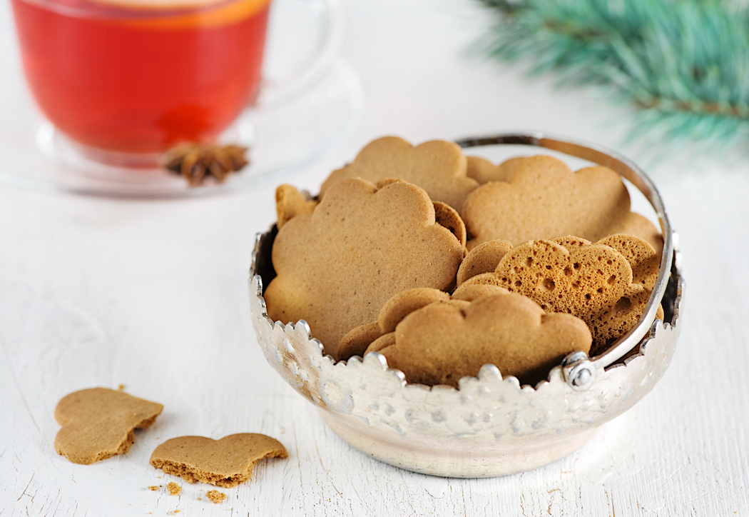 Имбирное печенье для веганов