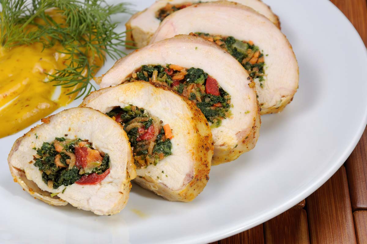 Куриные рулетики