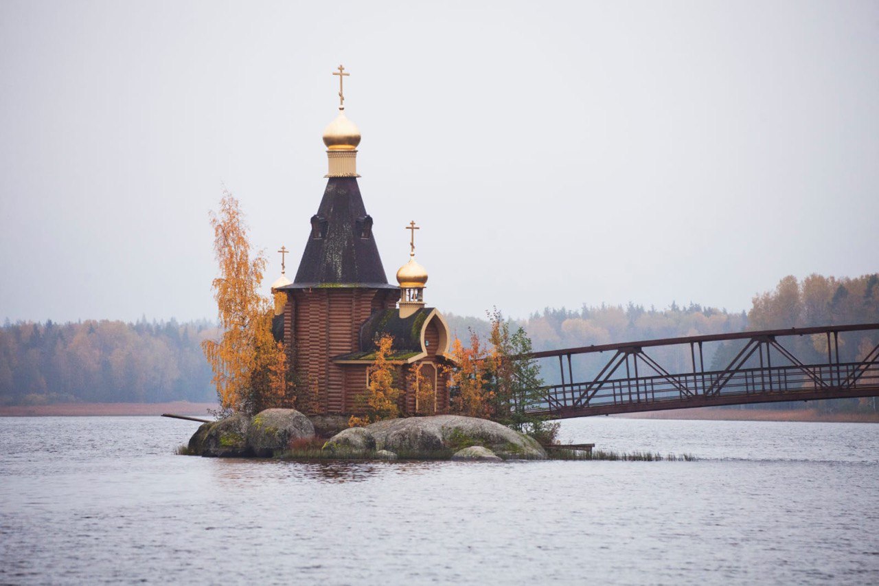 Храм на реке Вуокса