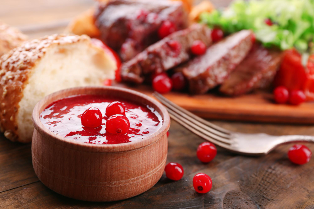 Соус из калины к мясу