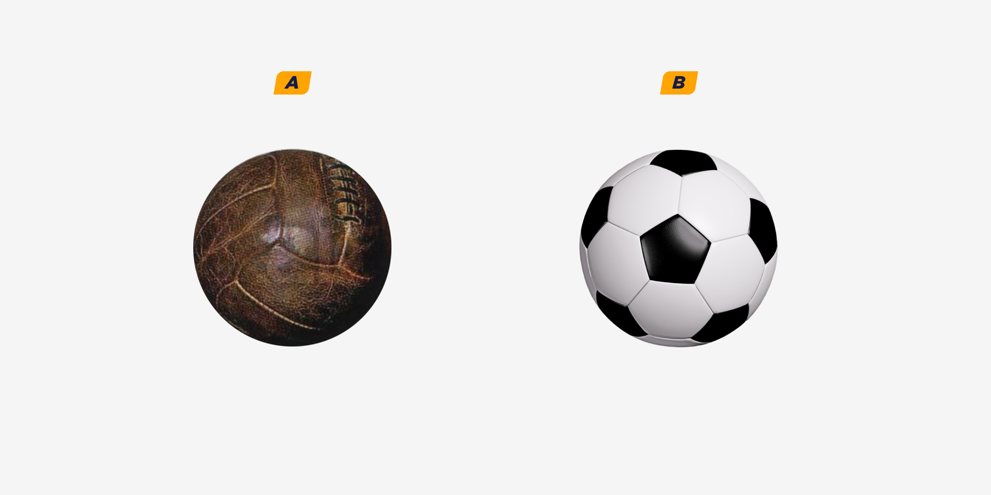 Кожаные футбольные мячи