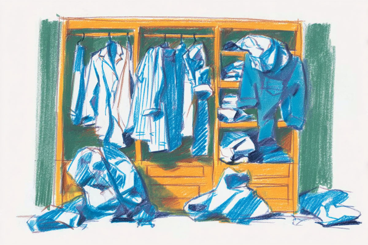 уверенность одежда