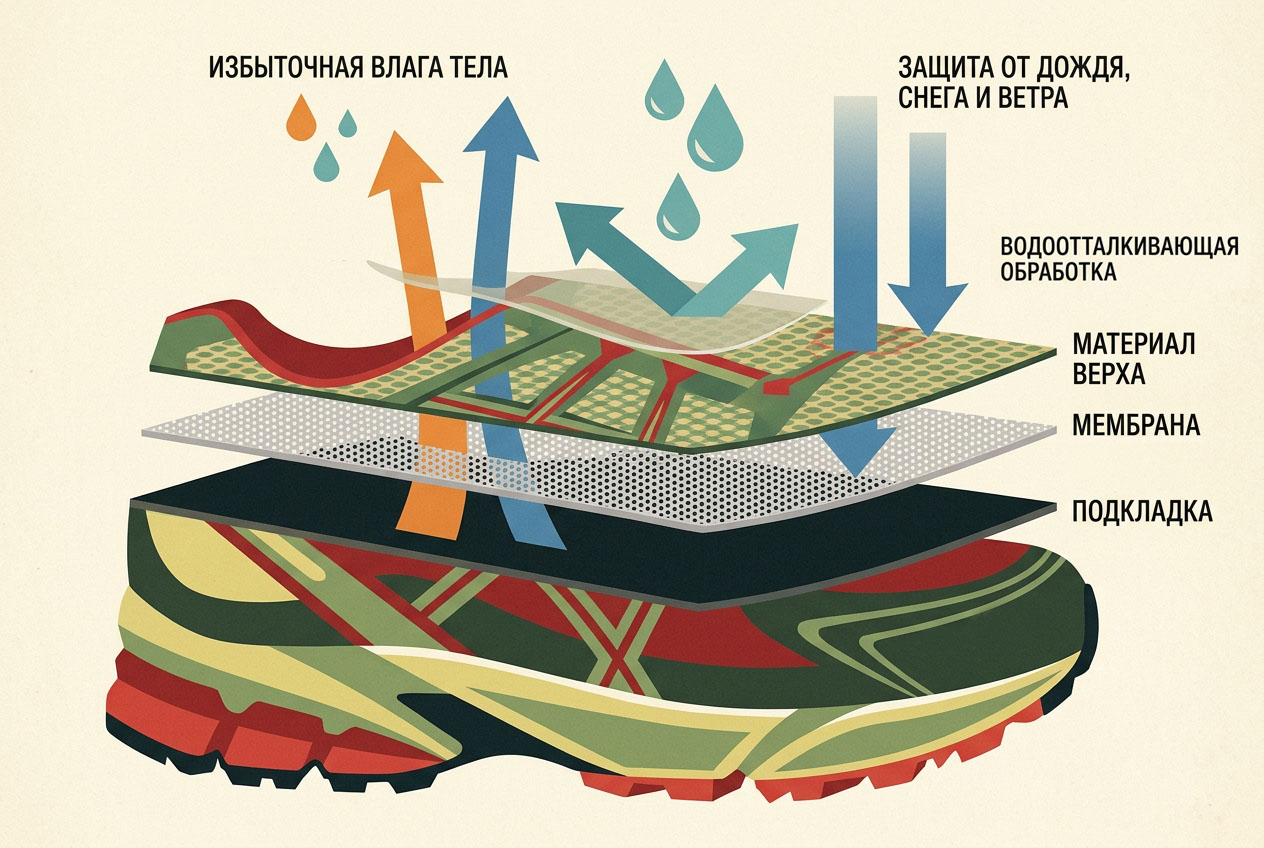 как выбрать кроссовки на осень