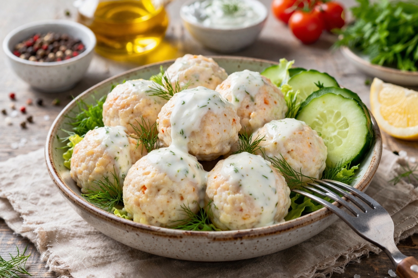 Диетические тефтели