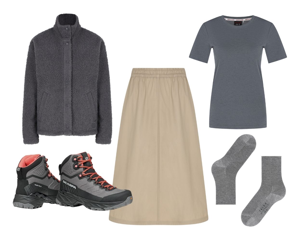 Женственный аутдор-лук от Спортмастера