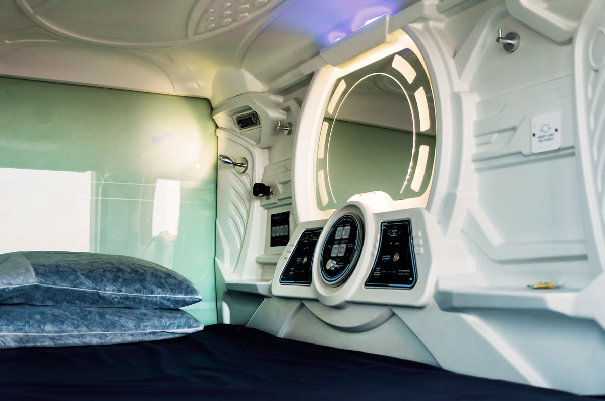 отель капсула